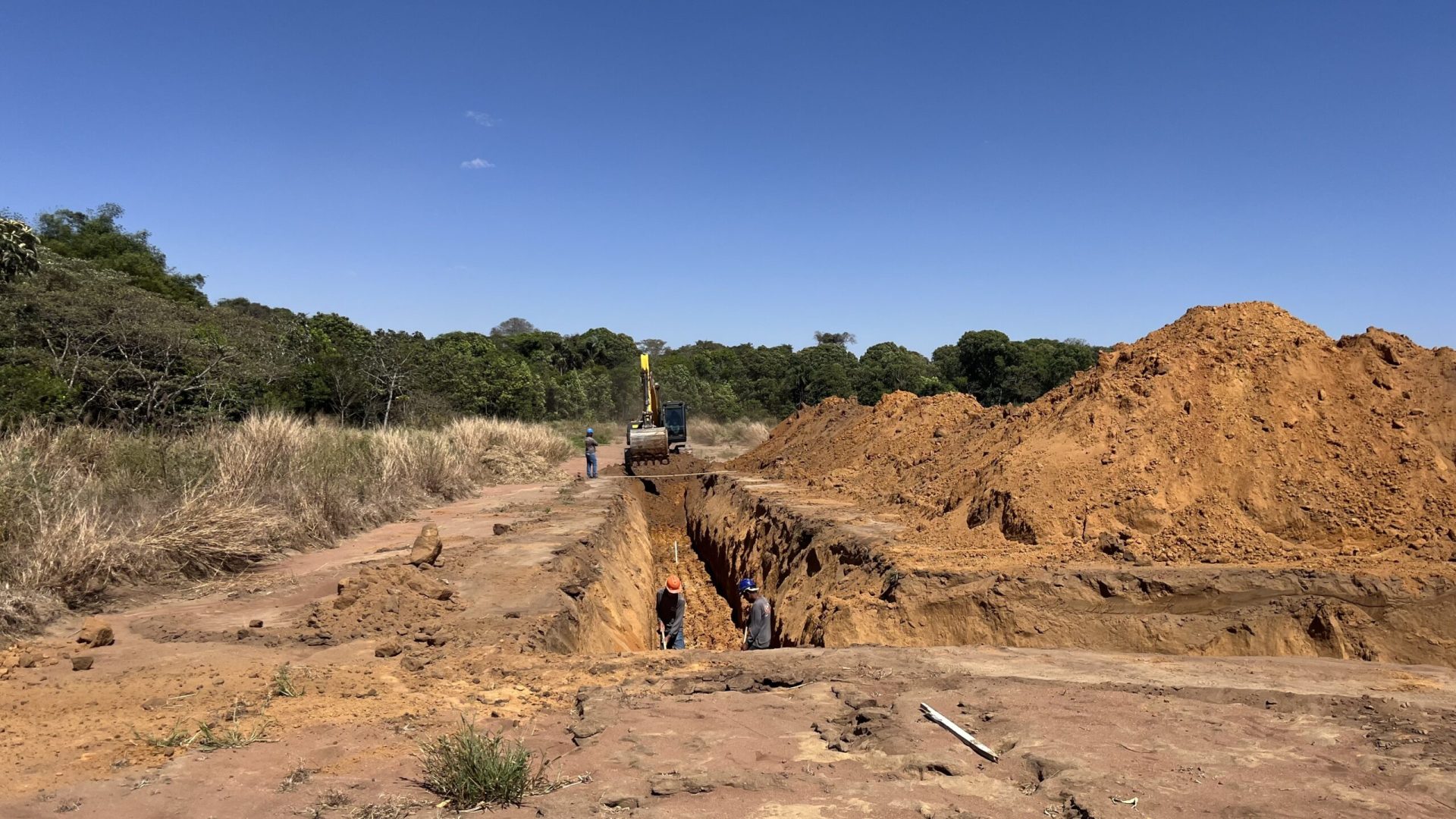 Obra de Praças de Campo Verde